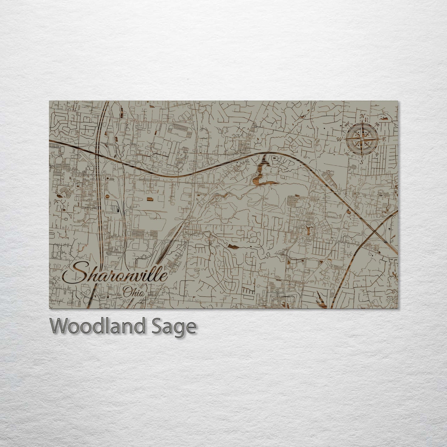 Sharonville, Ohio Street Map