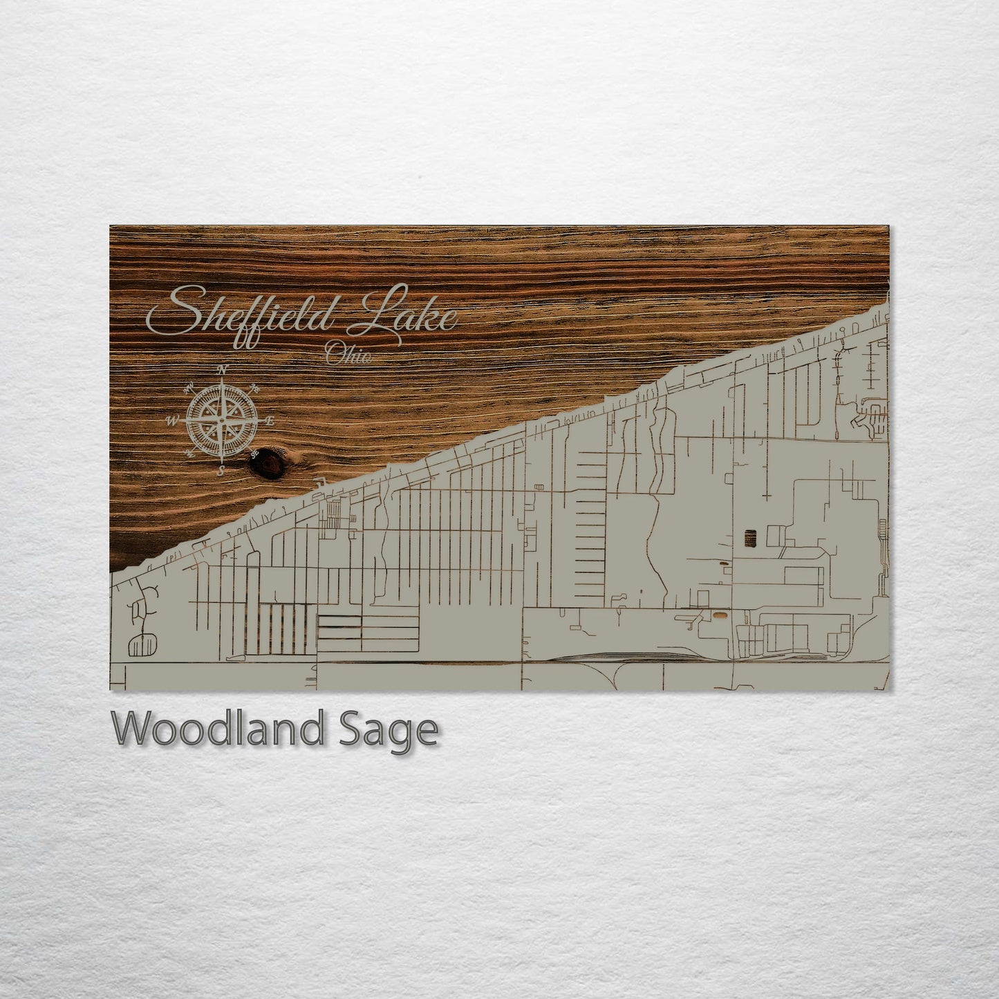 Sheffield Lake, Ohio Street Map