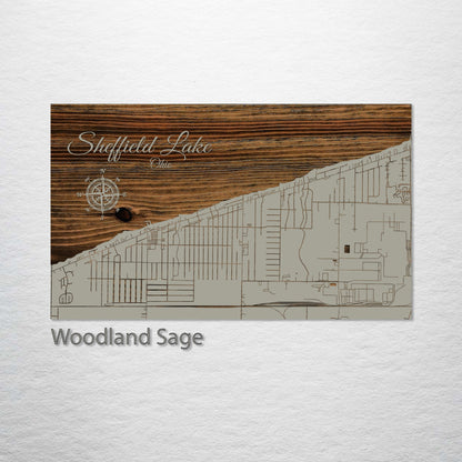 Sheffield Lake, Ohio Street Map