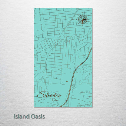 Silverton, Ohio Street Map