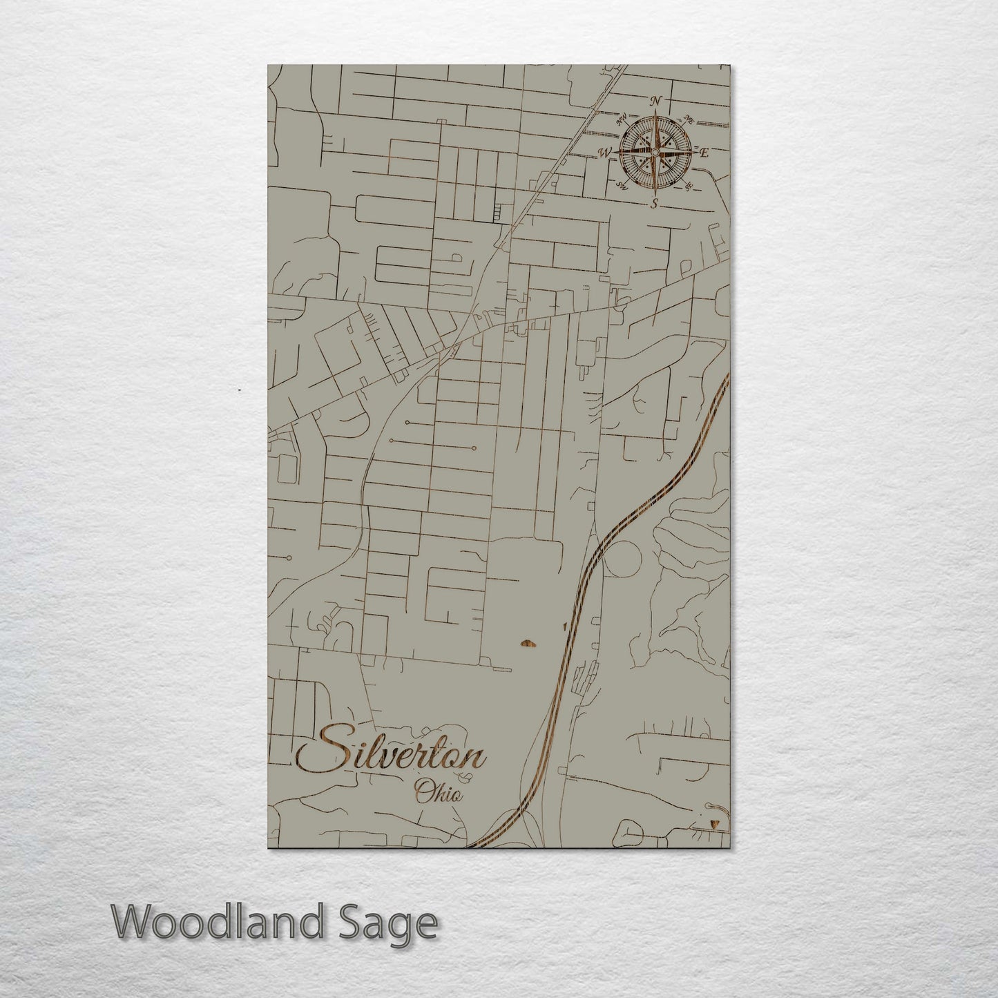 Silverton, Ohio Street Map