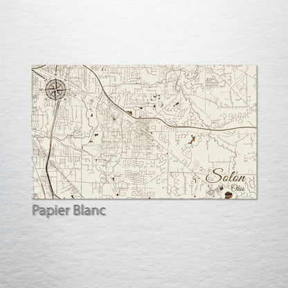 Solon, Ohio Street Map