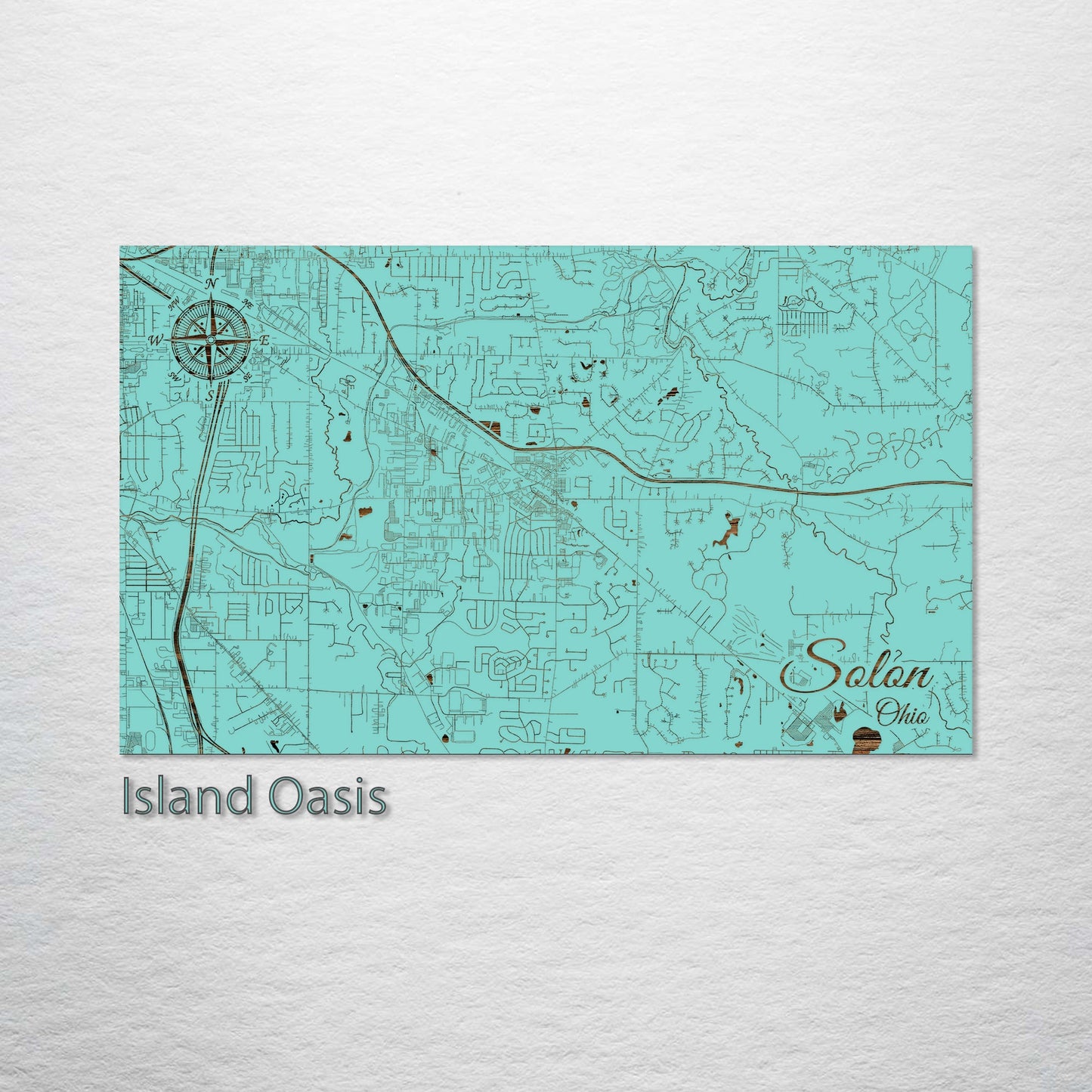 Solon, Ohio Street Map