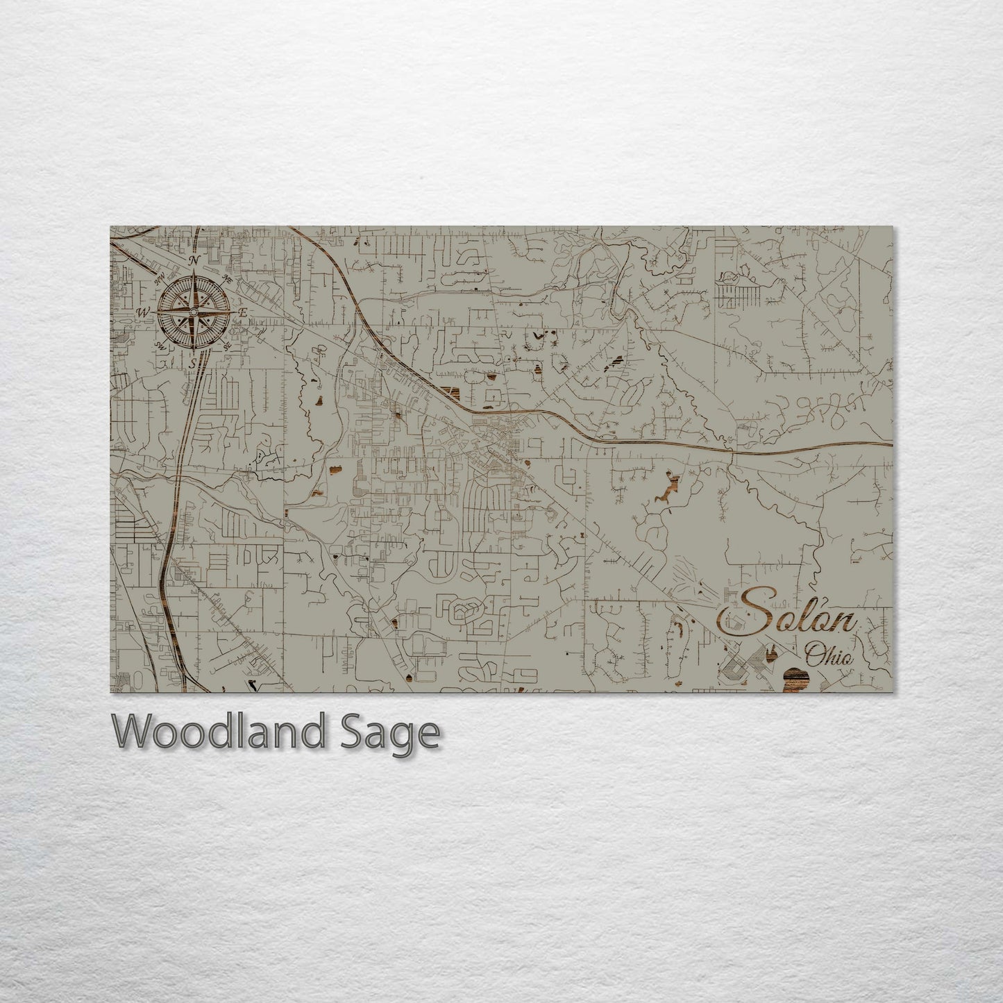 Solon, Ohio Street Map