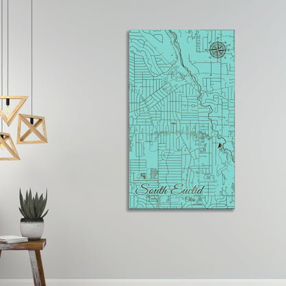 South Euclid, Ohio Street Map