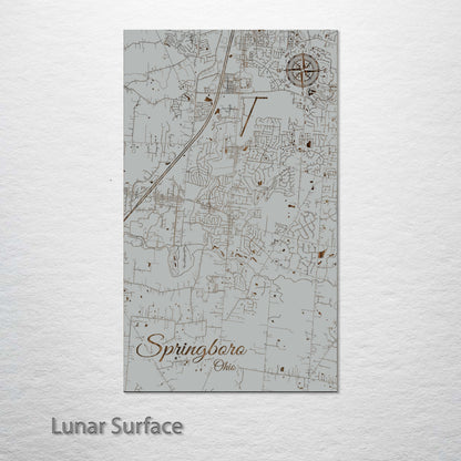 Springboro, Ohio Street Map