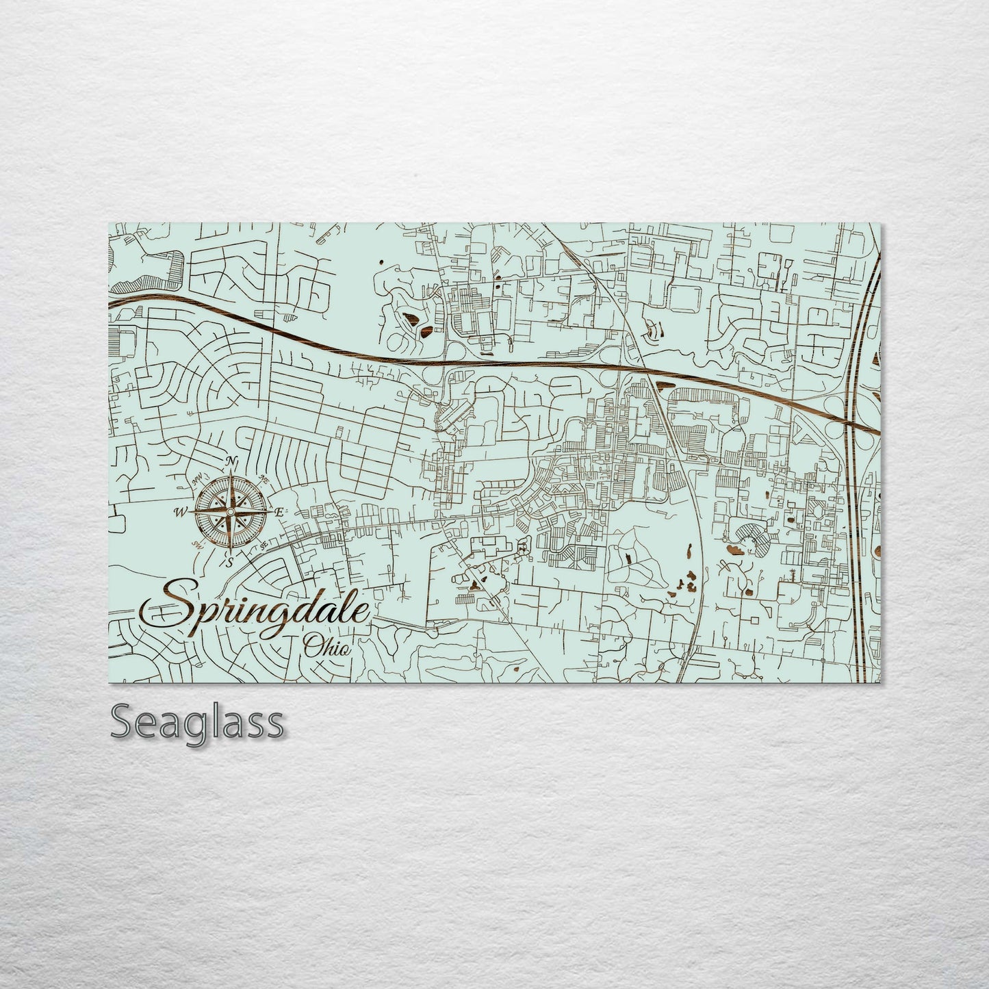 Springdale, Ohio Street Map