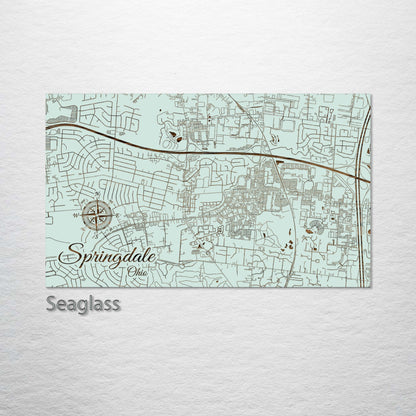 Springdale, Ohio Street Map