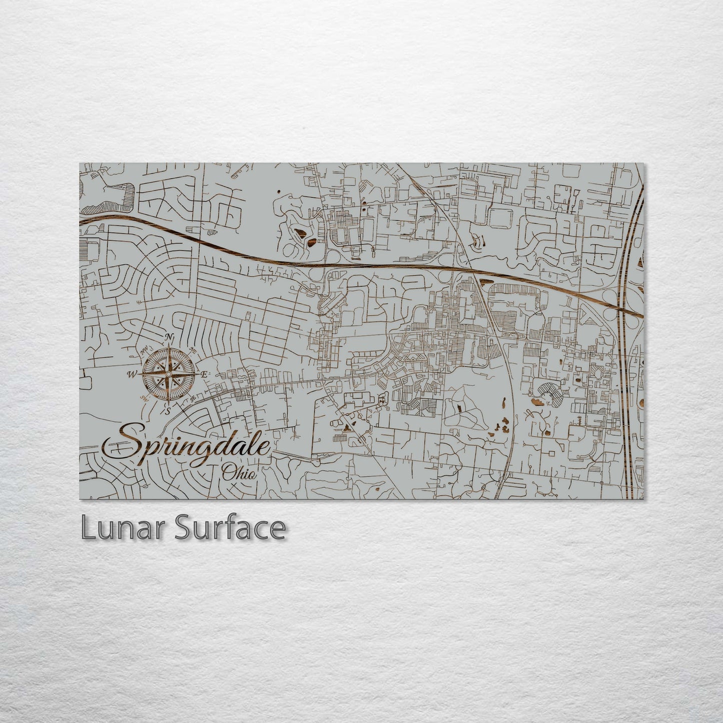 Springdale, Ohio Street Map