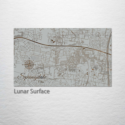 Springdale, Ohio Street Map