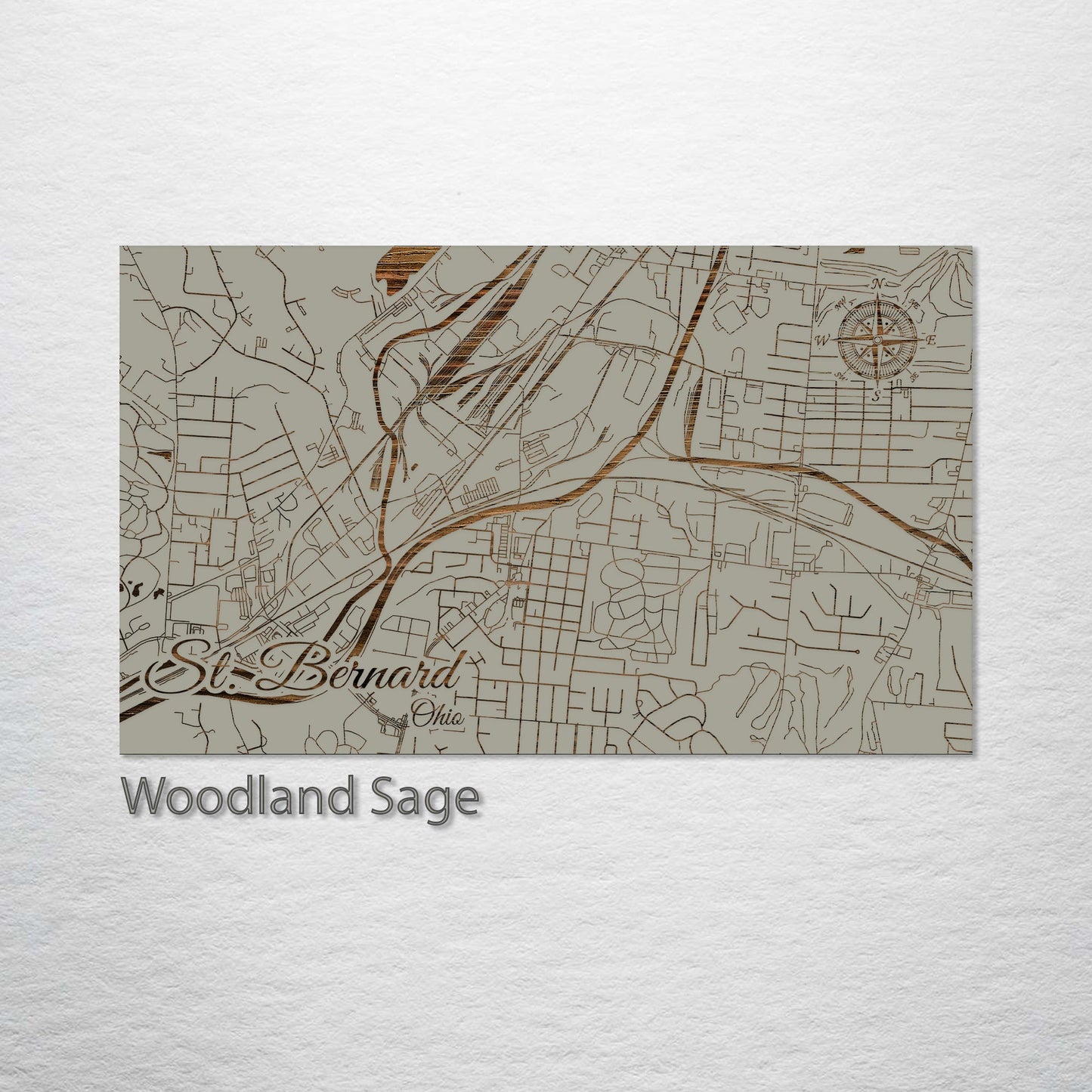 St. Bernard, Ohio Street Map