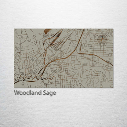 St. Bernard, Ohio Street Map