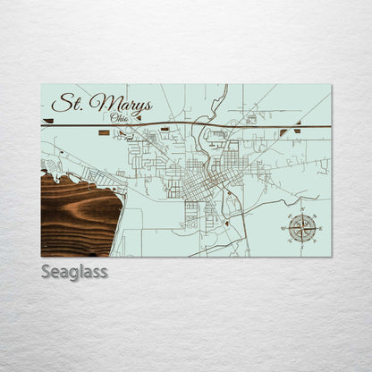 St. Marys, Ohio Street Map