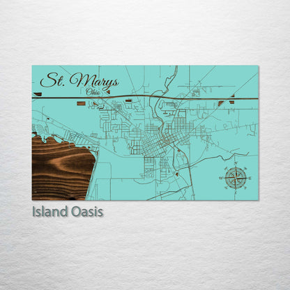 St. Marys, Ohio Street Map