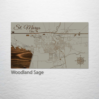 St. Marys, Ohio Street Map
