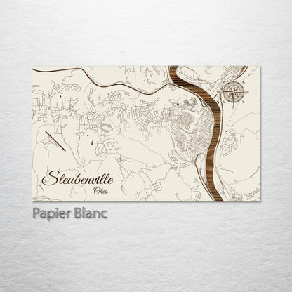 Steubenville, Ohio Street Map