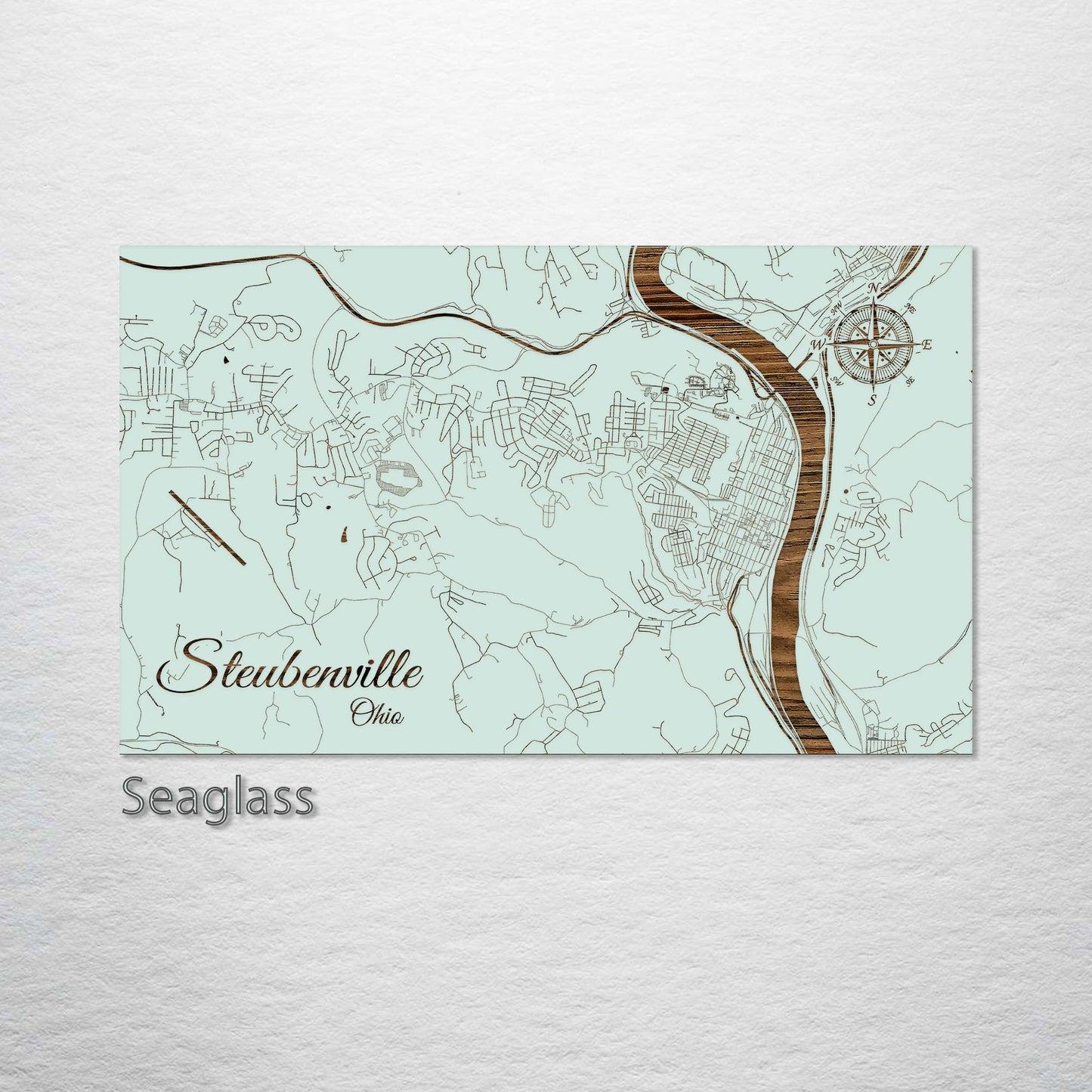 Steubenville, Ohio Street Map