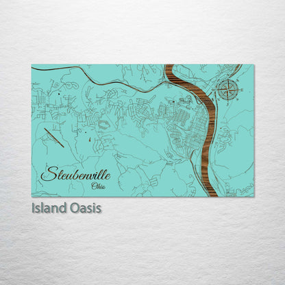 Steubenville, Ohio Street Map