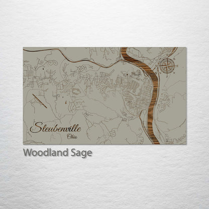 Steubenville, Ohio Street Map