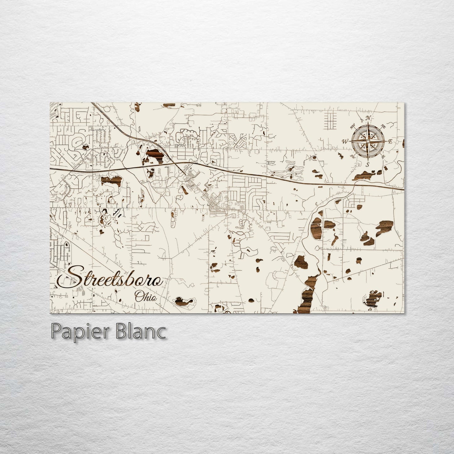 Streetsboro, Ohio Street Map