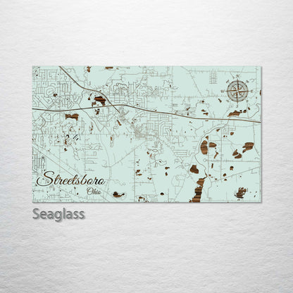 Streetsboro, Ohio Street Map