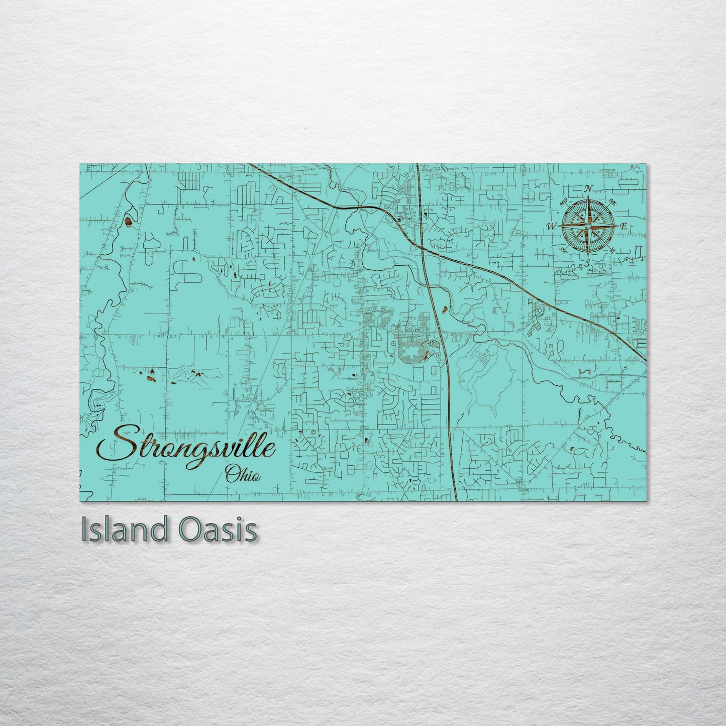 Strongsville, Ohio Street Map