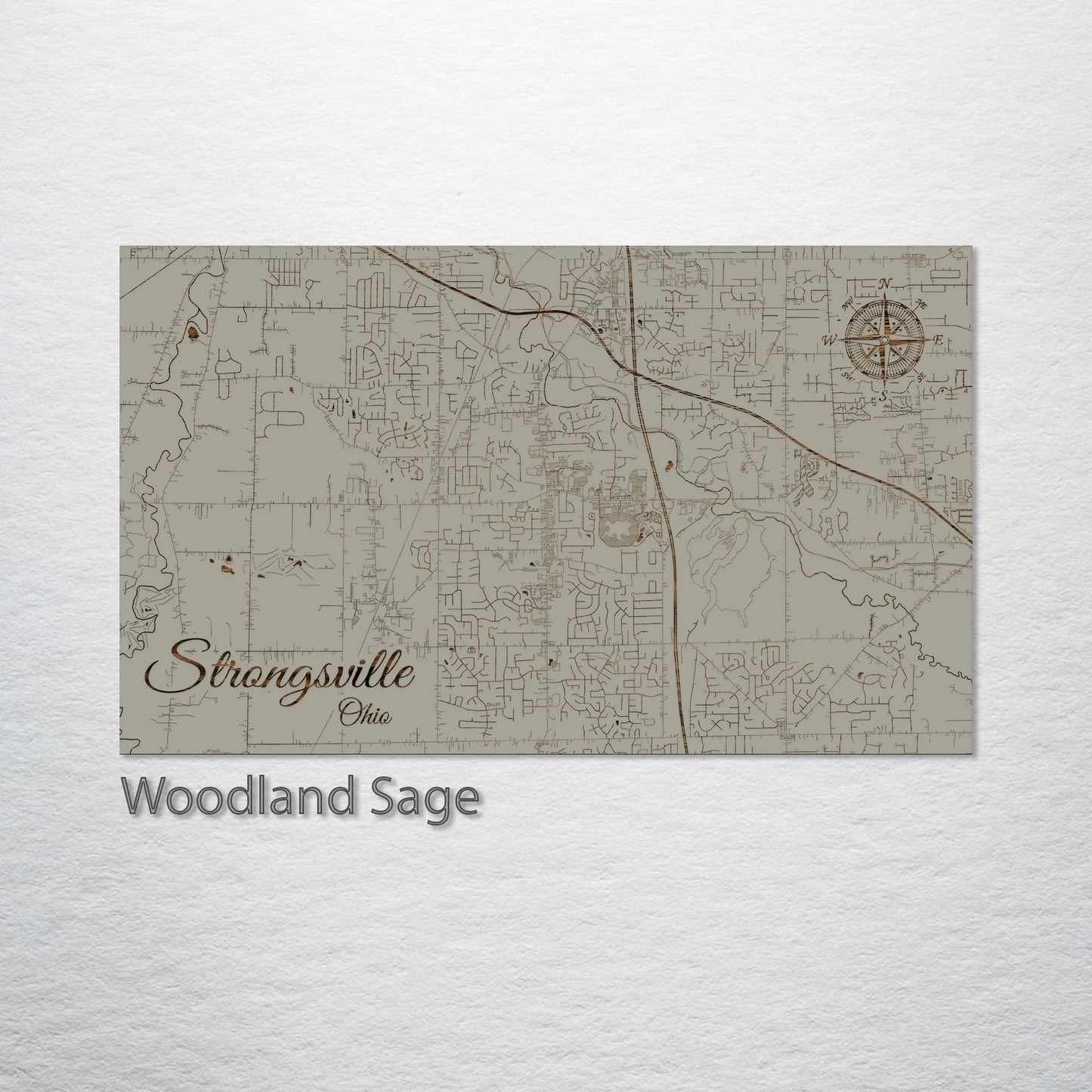 Strongsville, Ohio Street Map