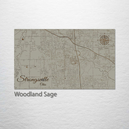 Strongsville, Ohio Street Map