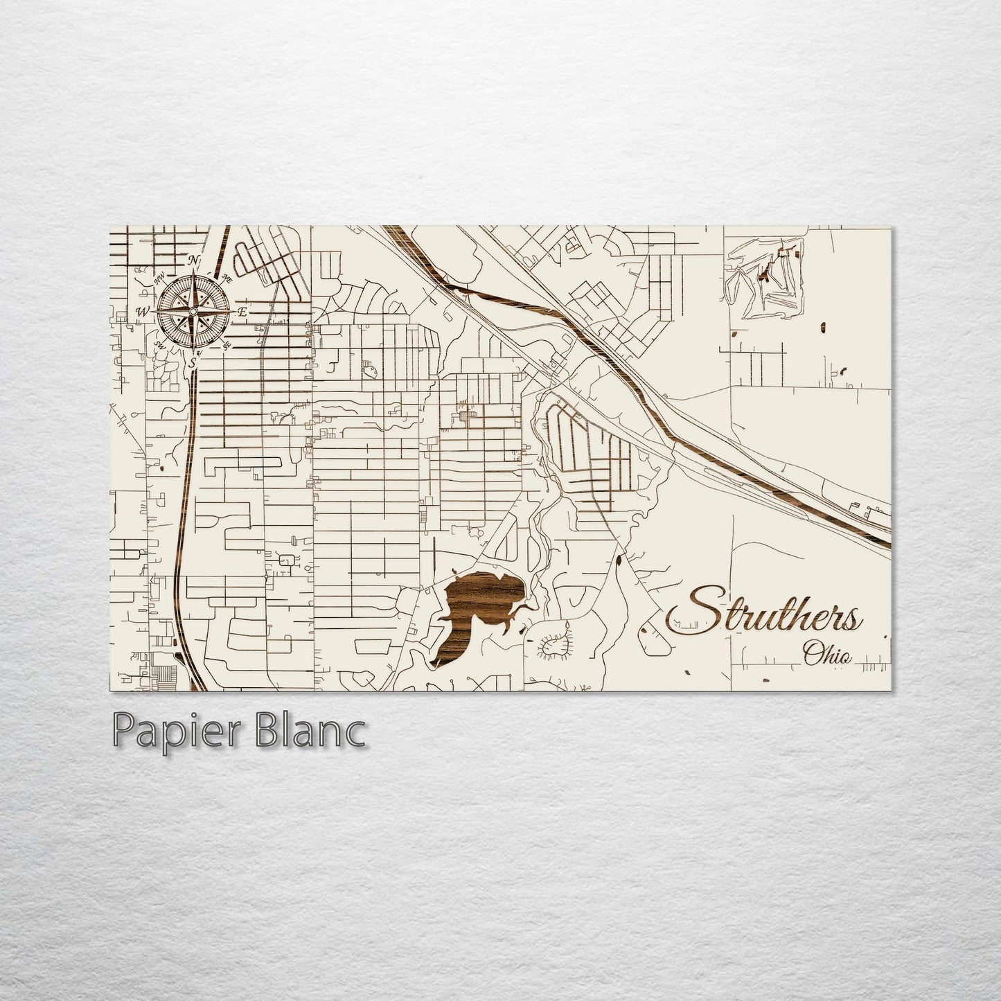 Struthers, Ohio Street Map