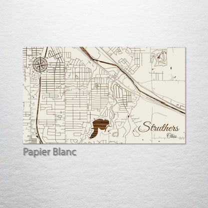 Struthers, Ohio Street Map