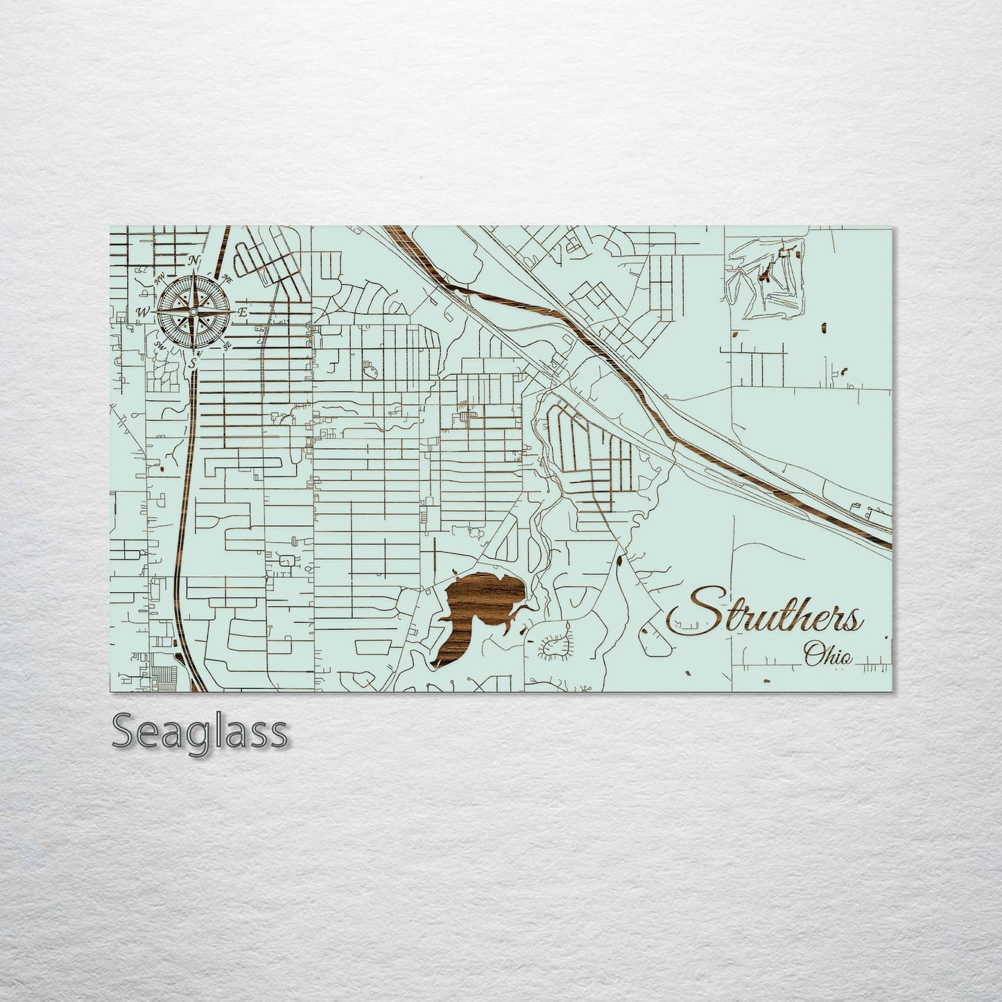 Struthers, Ohio Street Map