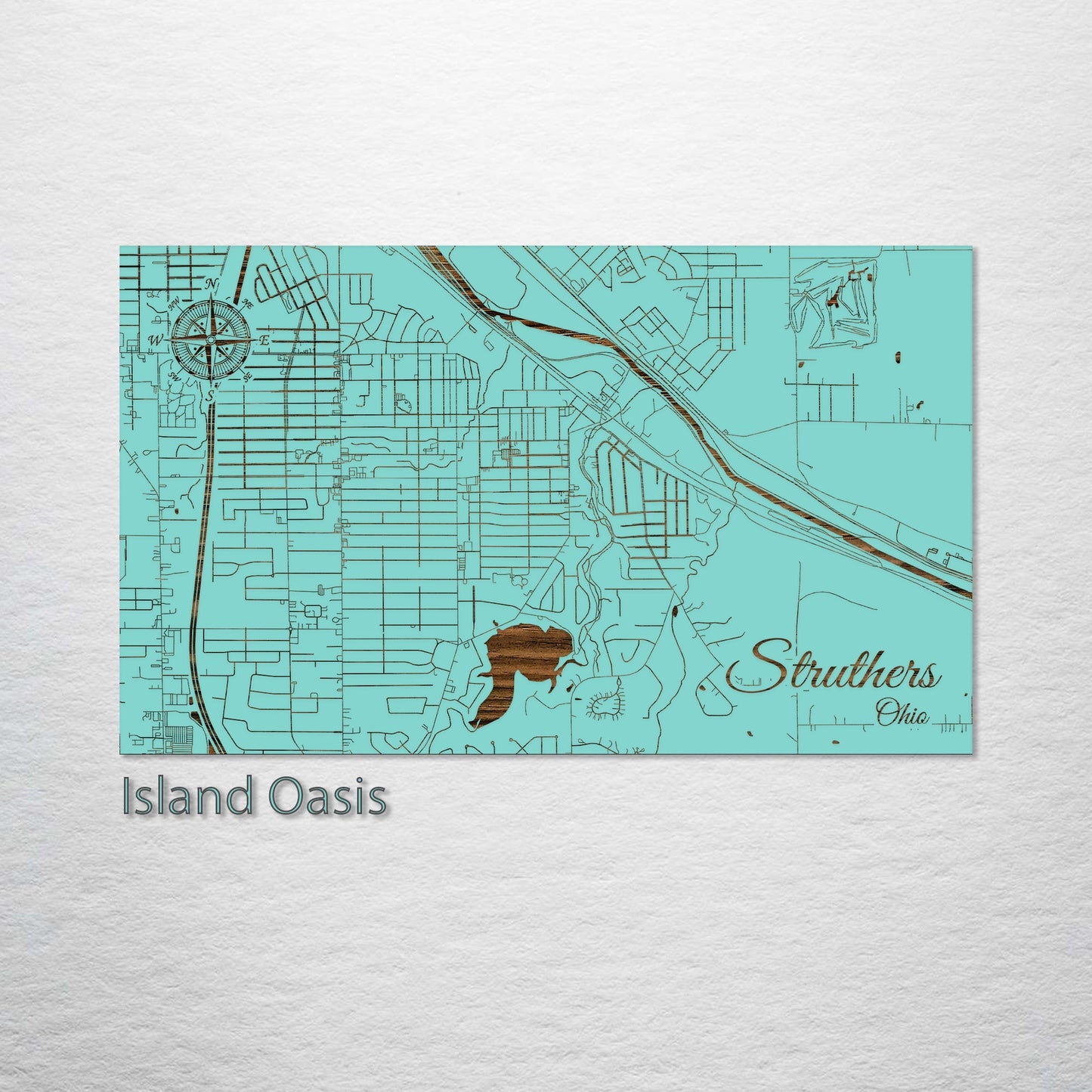 Struthers, Ohio Street Map