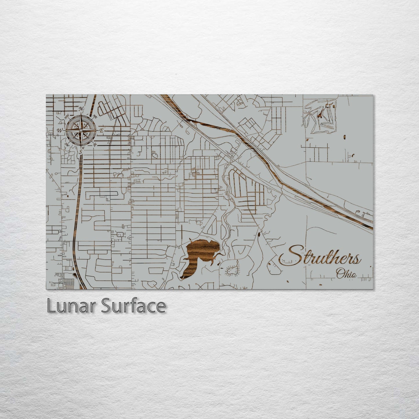 Struthers, Ohio Street Map