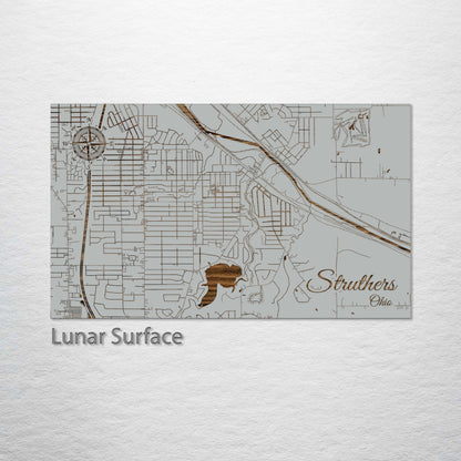 Struthers, Ohio Street Map