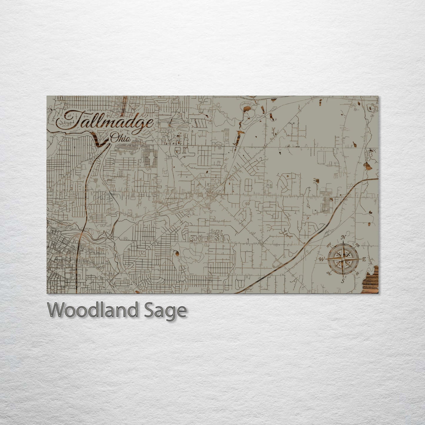 Tallmadge, Ohio Street Map