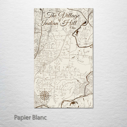 The Village of Indian Hill, Ohio Street Map