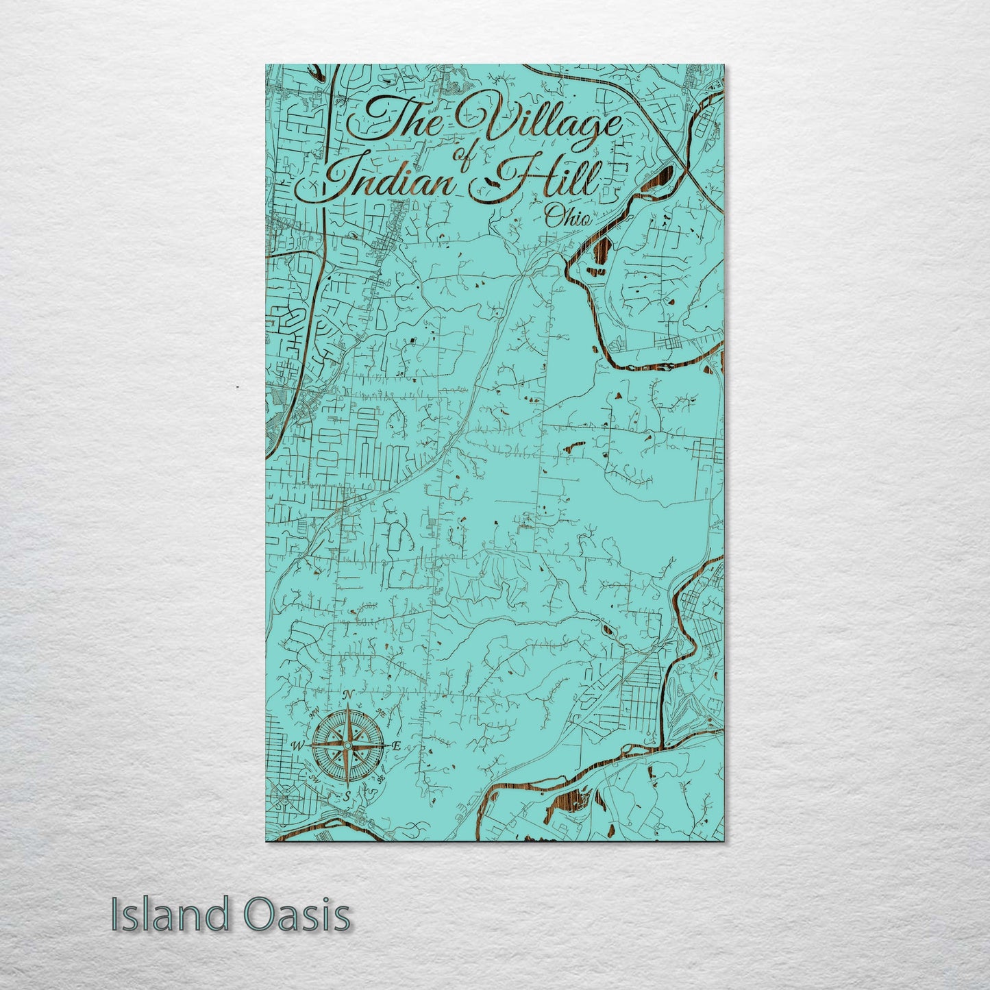 The Village of Indian Hill, Ohio Street Map