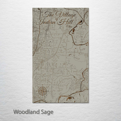 The Village of Indian Hill, Ohio Street Map