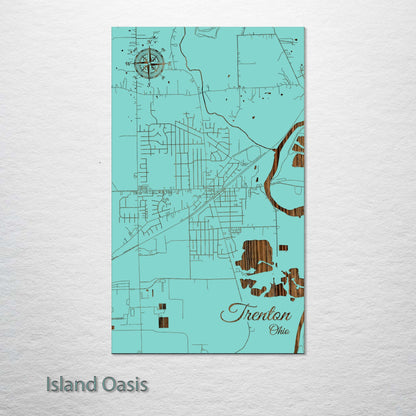 Trenton, Ohio Street Map