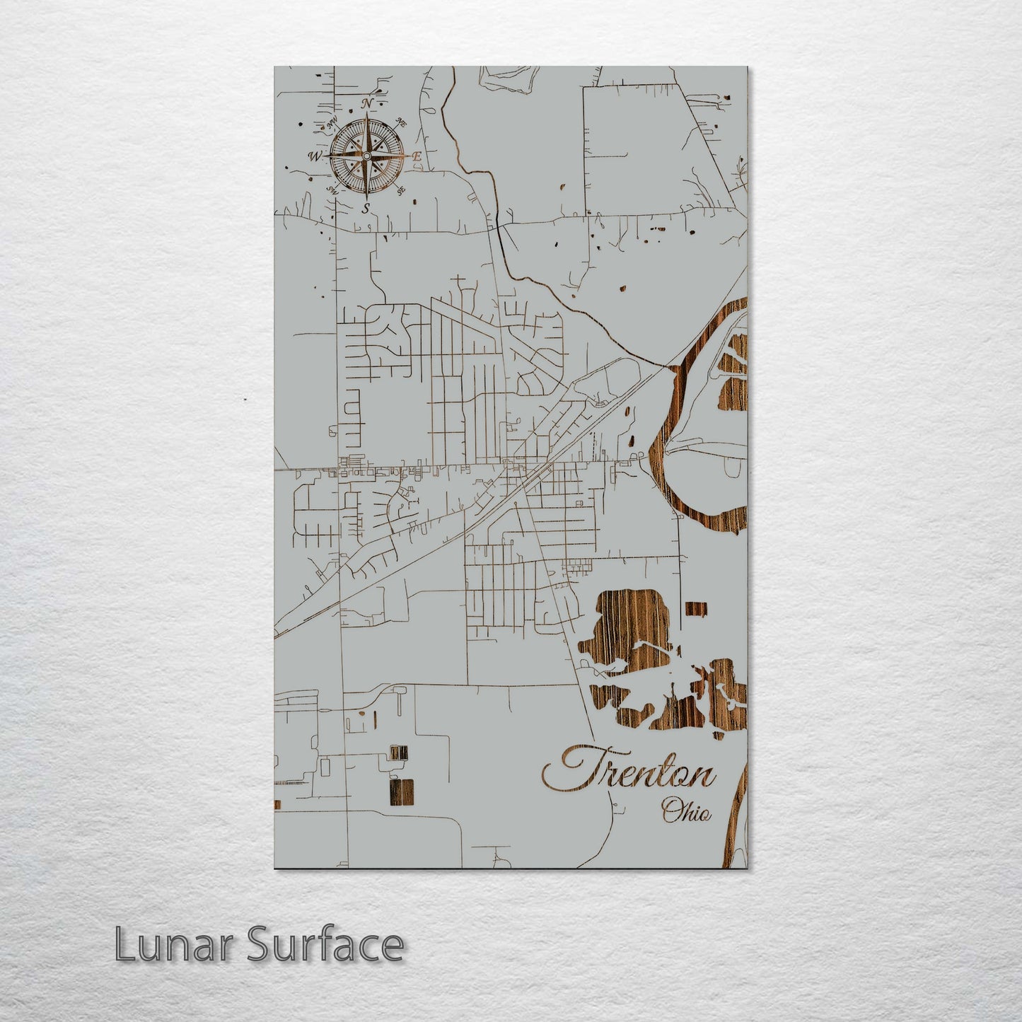 Trenton, Ohio Street Map