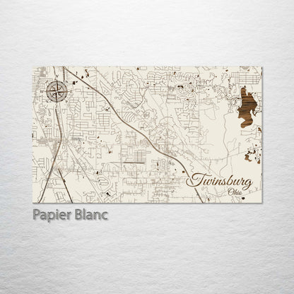 Twinsburg, Ohio Street Map