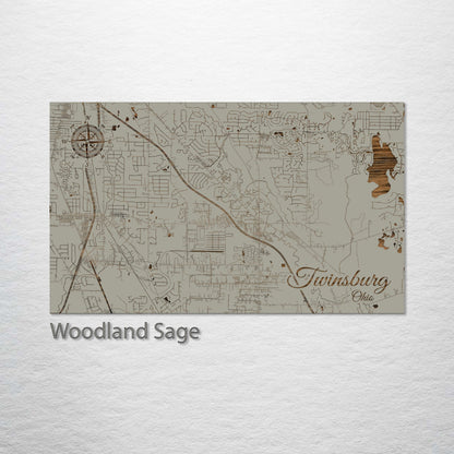 Twinsburg, Ohio Street Map