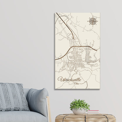 Uhrichsville, Ohio Street Map