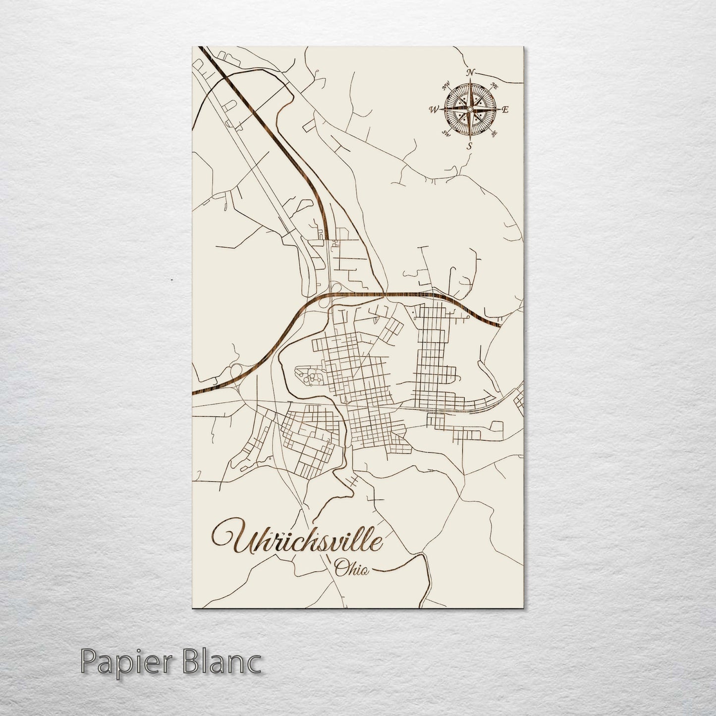 Uhrichsville, Ohio Street Map