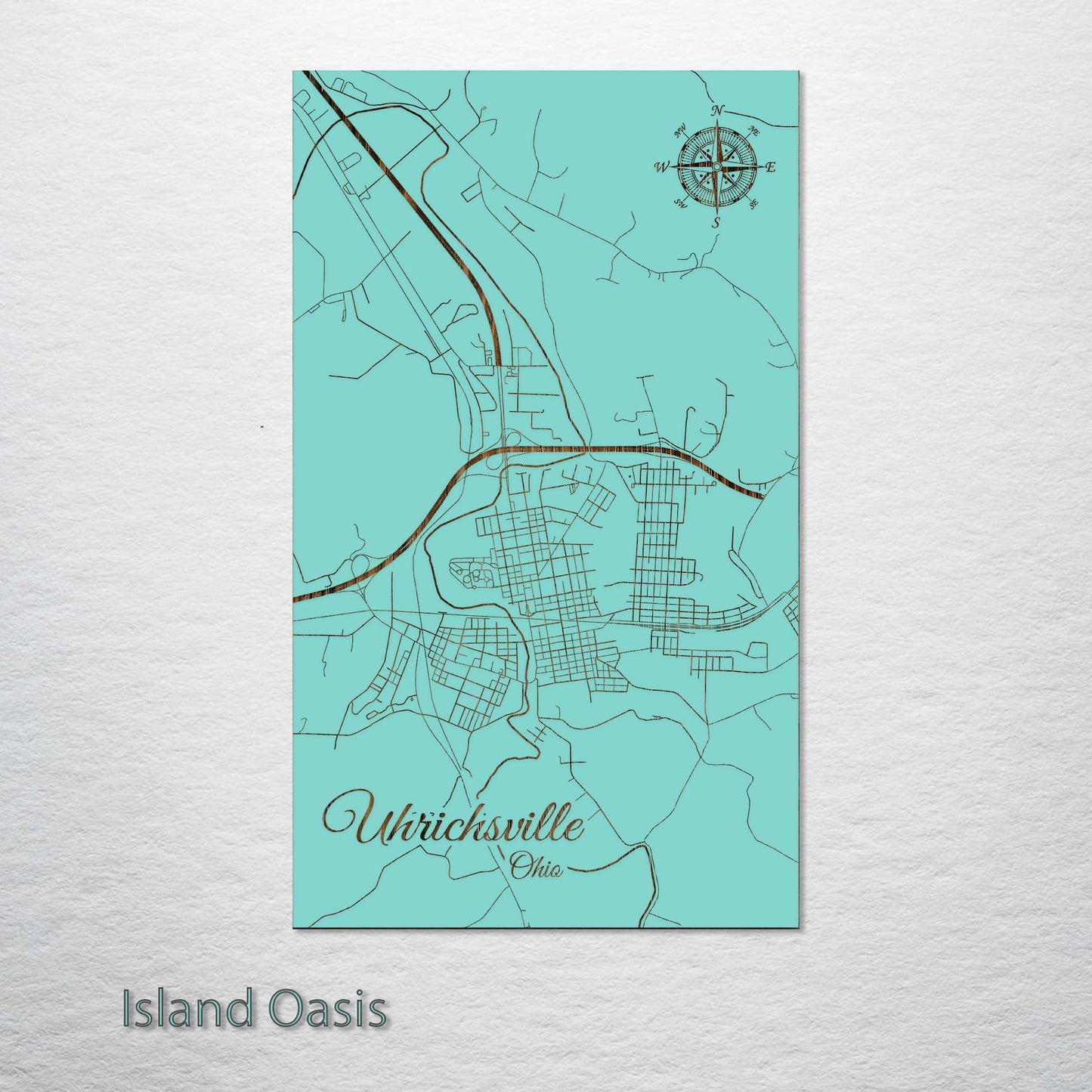 Uhrichsville, Ohio Street Map