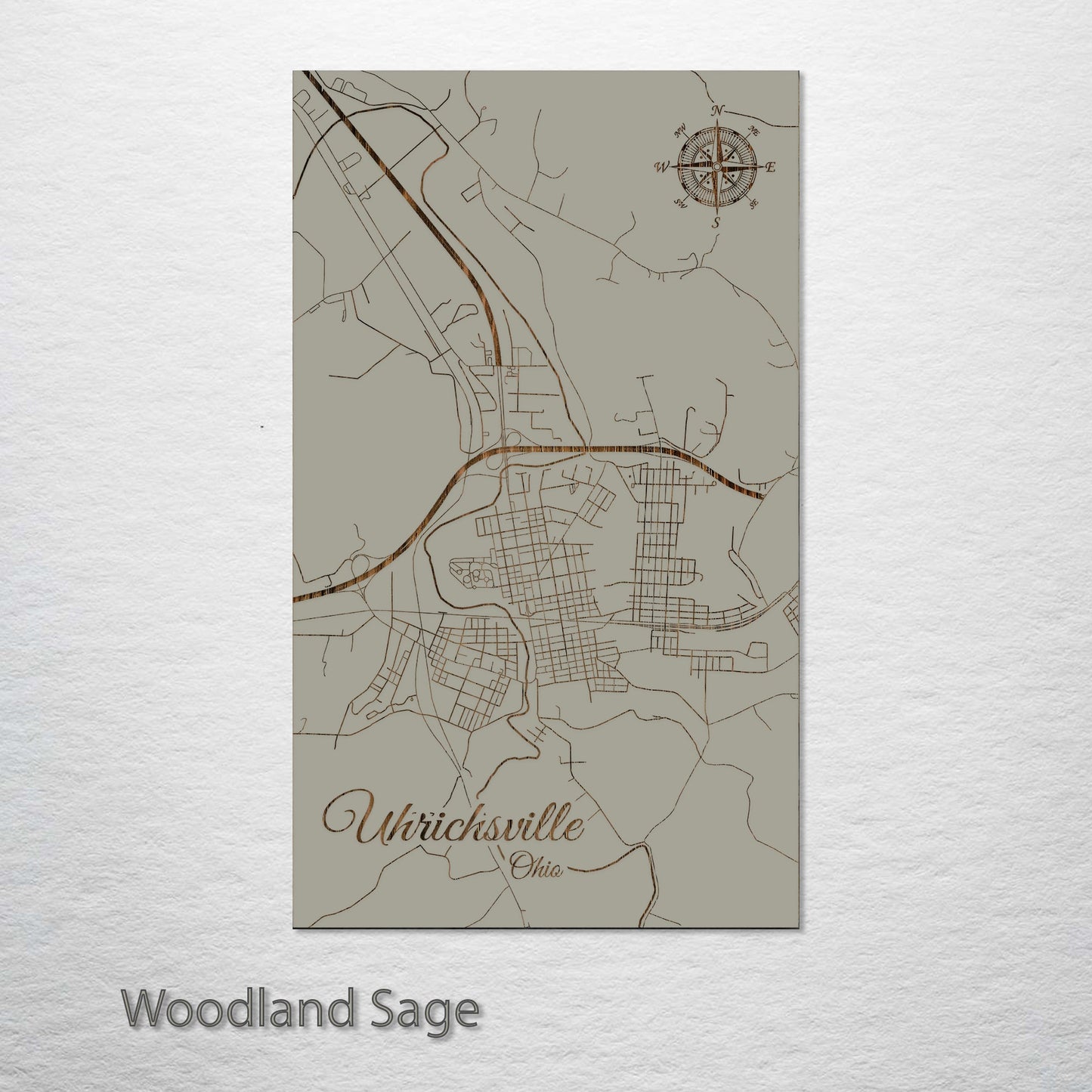 Uhrichsville, Ohio Street Map