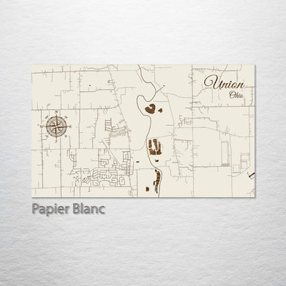 Union, Ohio Street Map