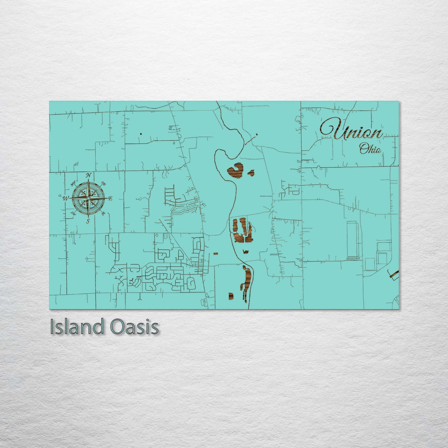 Union, Ohio Street Map