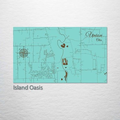 Union, Ohio Street Map