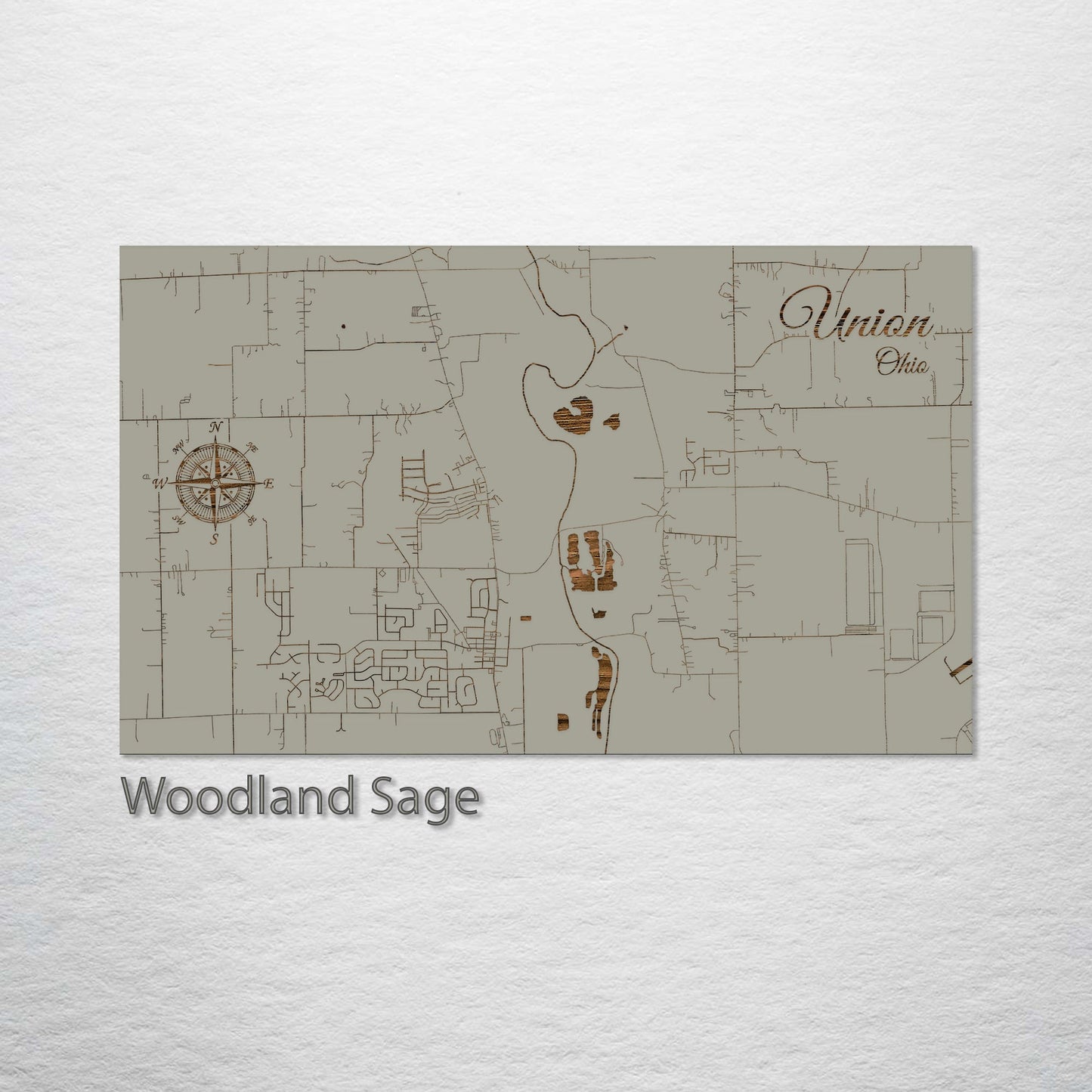 Union, Ohio Street Map